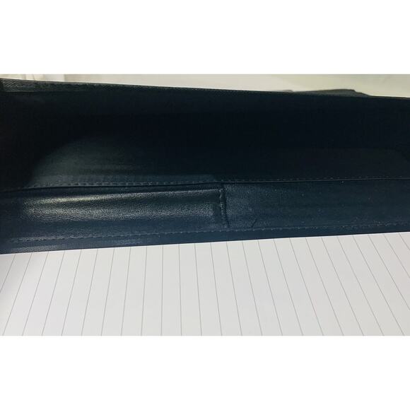 Case-it Padfolio Black Executive Leatherette Pockets Letter Size Writing Pad - Picture 7 of 8
